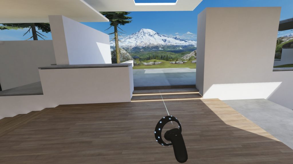Navigate in mixed reality